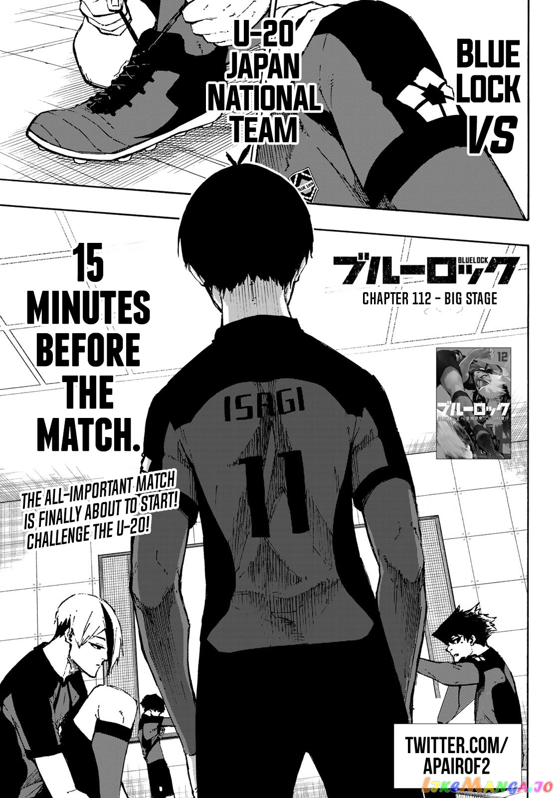 Blue Lock Chapter 112 image 01